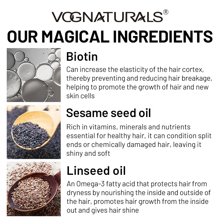 Private Label Hydrating Hair Oil Perfume Mist Spray Biotin Linseed Oil Smoothing Promote Growth Moisturizing Hair Spray