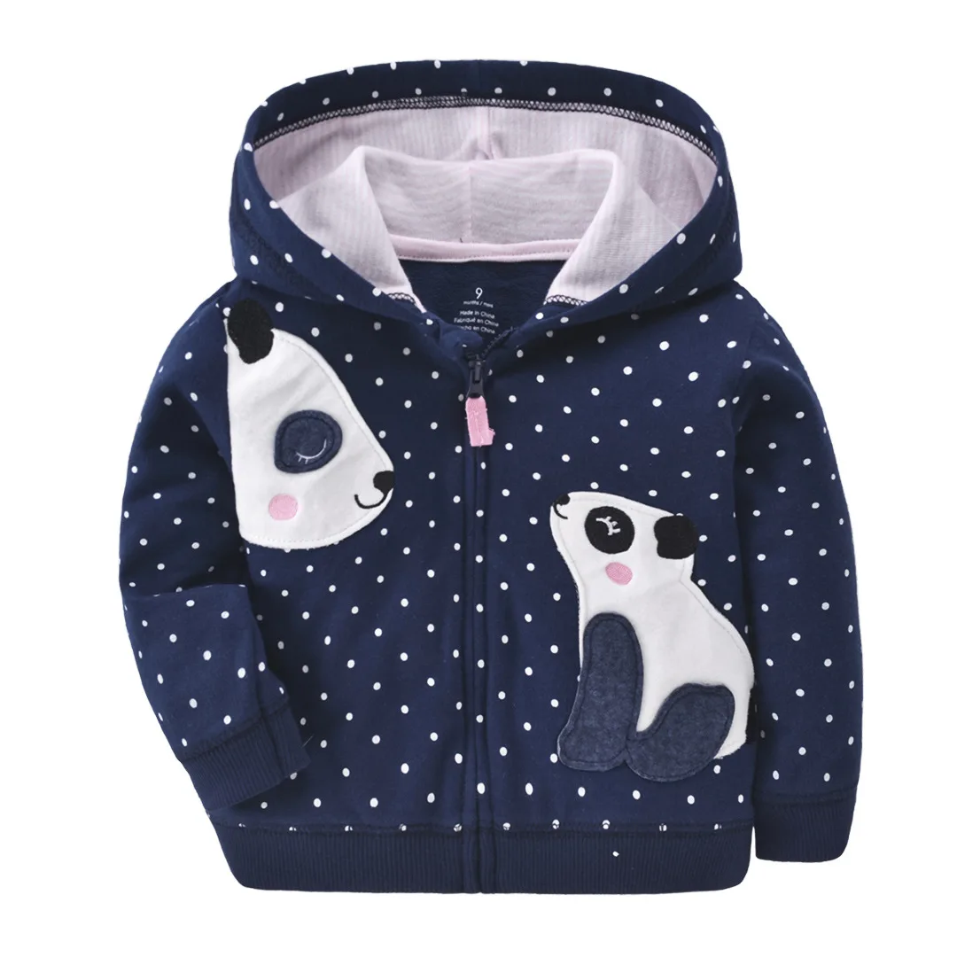 Baby boy jacket hooded with zipper cute jacket outwear