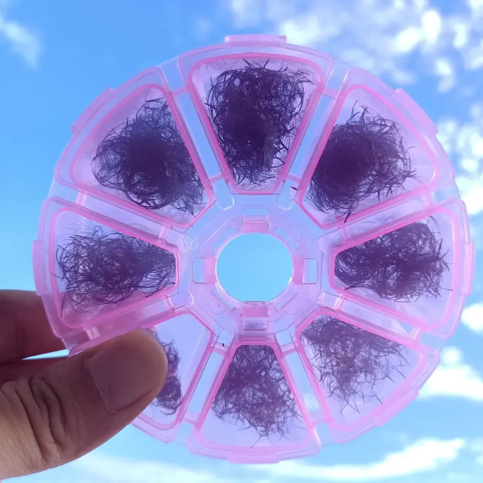 New stocks 12d 14d promade volume Fan Eyelash Extension 20d Russian wispy 0.03 0.05 0.07 C D L M curl Loose premade fans