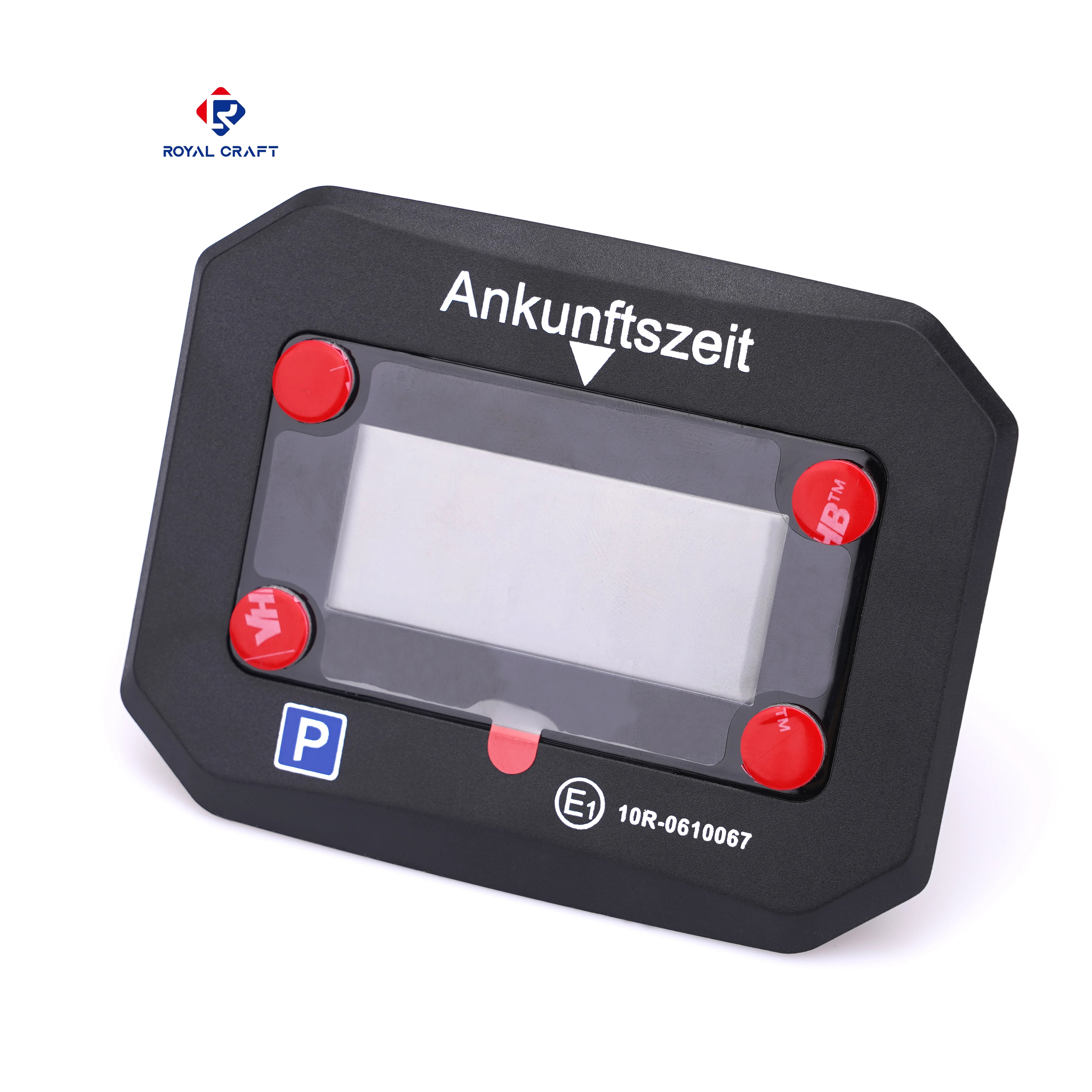 CE Automatic Digital Parking Disc Electric Parking Timer clock For Europe