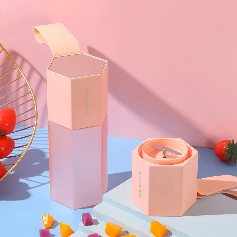 
Home Can be customized Fully automatic sports charging built-in battery with sports cup Mini portable usb juicer 
