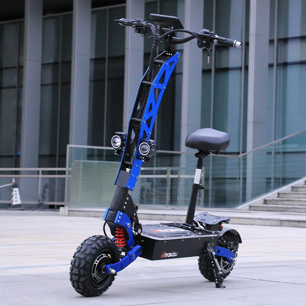 EU UK USA warehouse 60v 6000W electric scooters dual motor electronic scooter 11 inch big wheel folding electric kick scooter