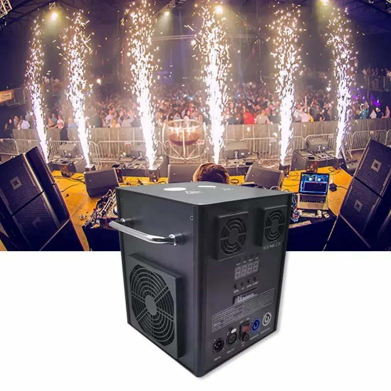 2024 New Technology Pyro Gun Machine Charging Cold Spark Machine Firework