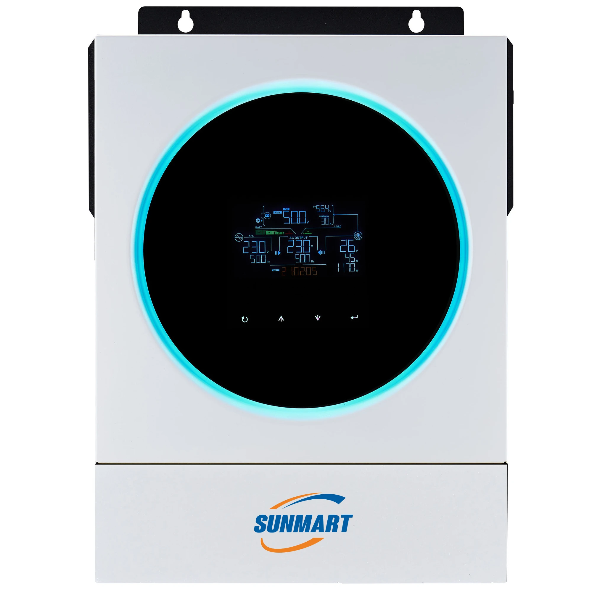 2023 newest VMIV 3.6KW24V dc to ac solar inverter built in MPPT24V120A ,without battery working