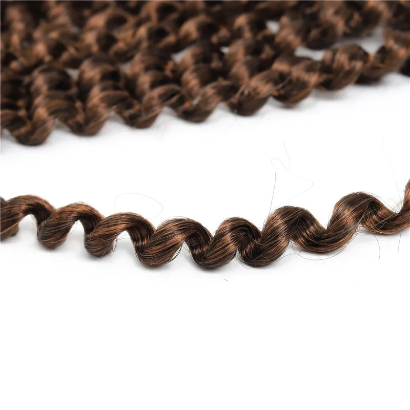 Braiding Hair Extensions Water Wave Braids Blonde Bundles Freetress Afro Synthetic Kinky Twist Crochet Hair Bulk