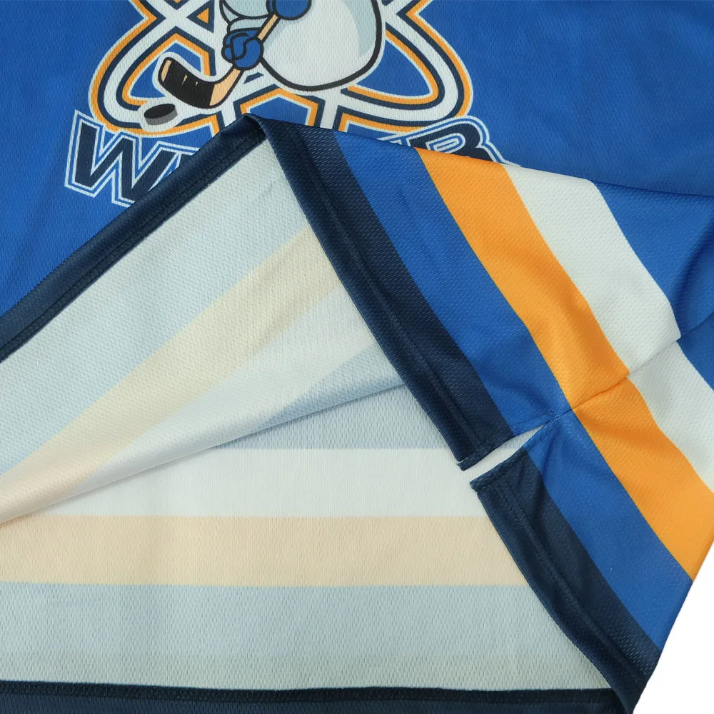 Top quality premium design full sublimation custom ice hockey jersey china manufacturer