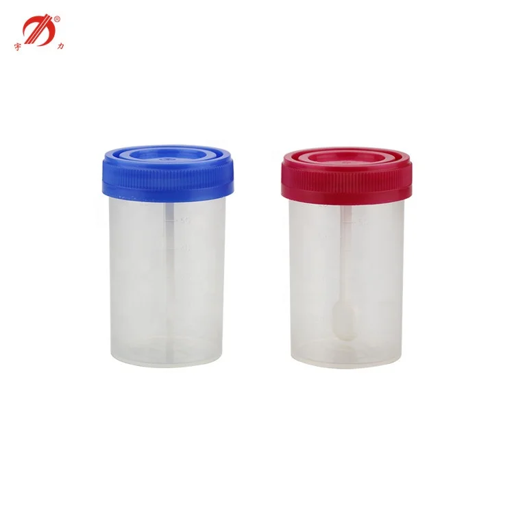 30ml, 60ml size sterile container stool specimen cup