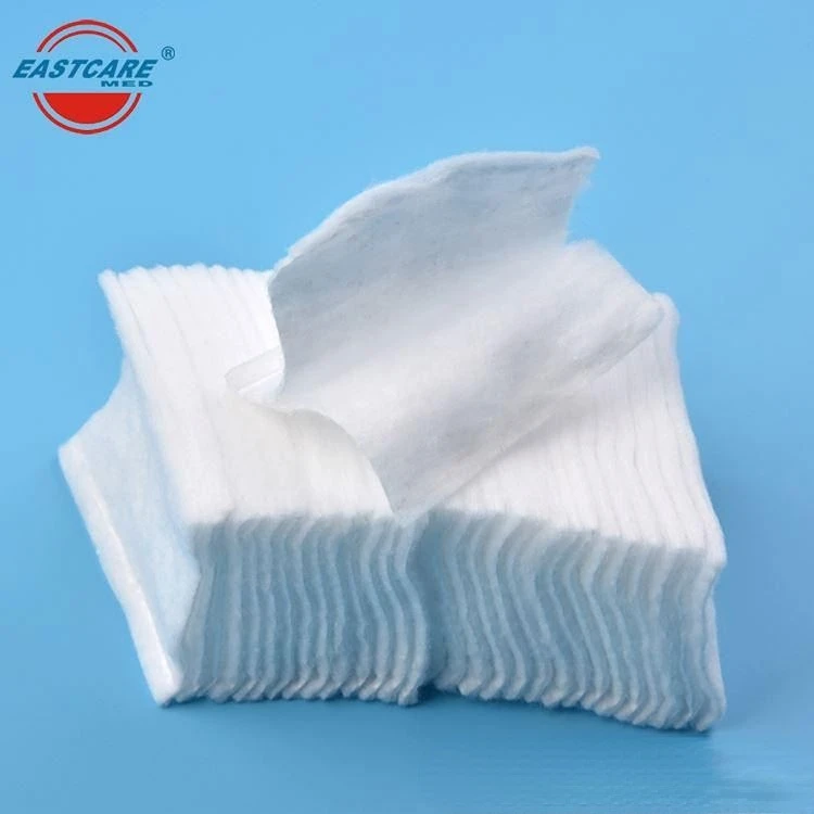 Organic Cotton Disposable Makeup Remover Pads Square Facial Products for Cleansing and Absorbency Custom Label