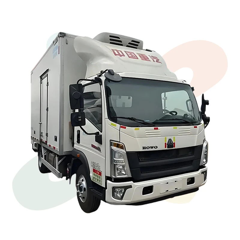 Hino 4X2 Used Howo Refrigerator Truck 5T 7T 10T Diesel  Thermo King Truck  Fruit Veg Ice Cream Frozen Meat Transportfor Sale