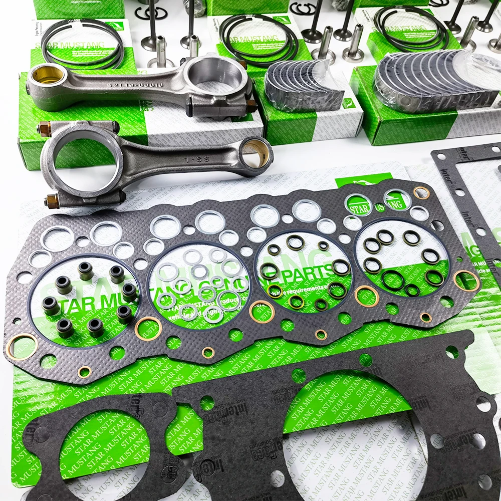 S4S Cylinder Piston 32A17-03100 Ring Valve Gasket Kit Bearing Bush For MITSUBISHI Engine Overhaul Parts Kit