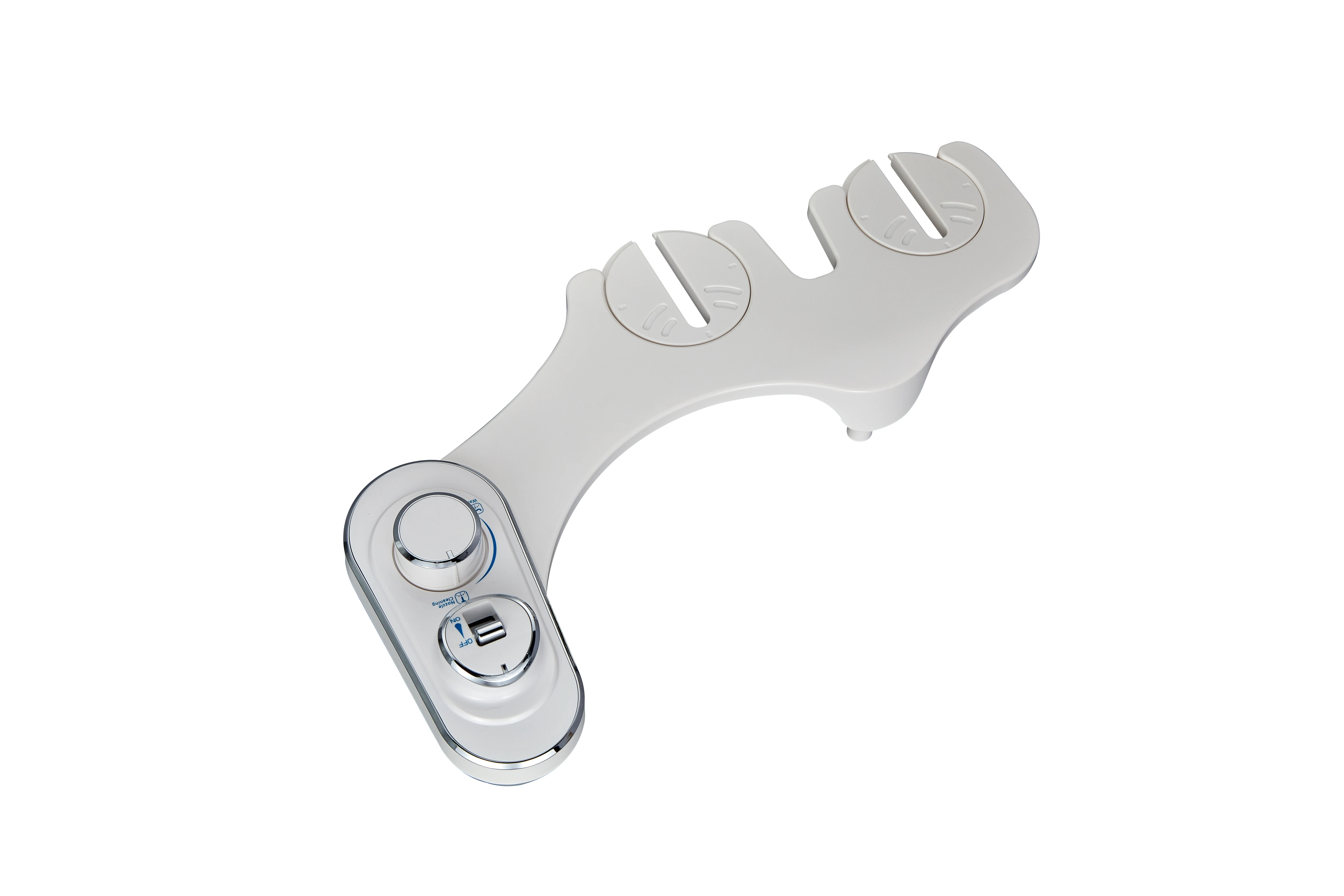 Non electric cold water with dual sprayer  nozzles bidet attachment for toilet