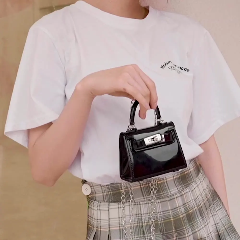 Wholesale Custom Logo Fashion Pvc Transparent Chain Crossbody Bag For Girls Cute Small Purses And Handbags Mini Jelly Kid Purse