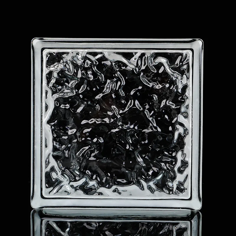 Beautiful Solid Clear Glass Brick