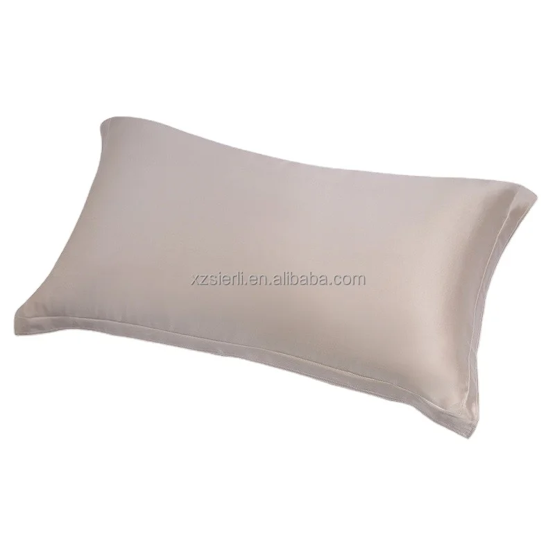 Wholesale Housewife Styled Satin Silk Pillowcases Cover Flange Pure Silk Pillow Cases