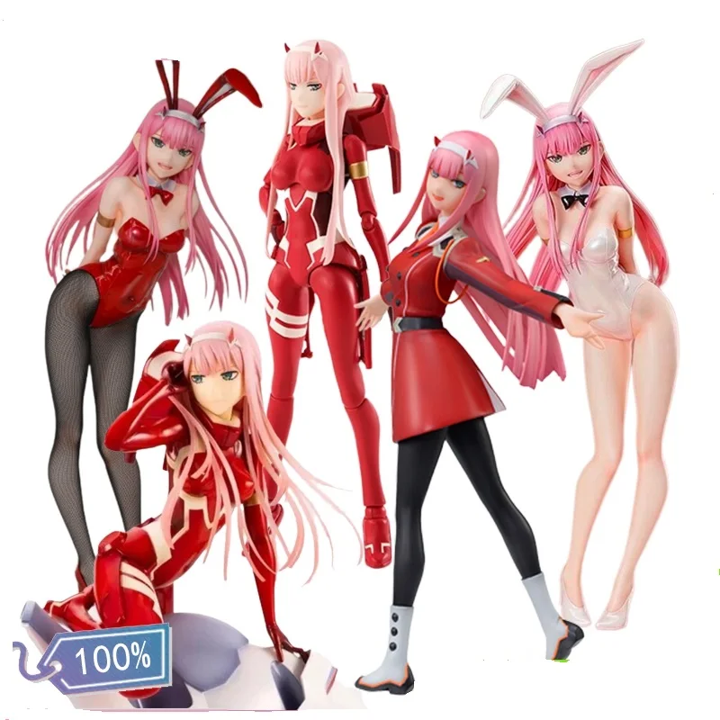 43 см любимый в FRANXX Zero Two 02 Bunny Girl Ver. Масштаб 1/4 ПВХ фигурка модель игрушки аниме
