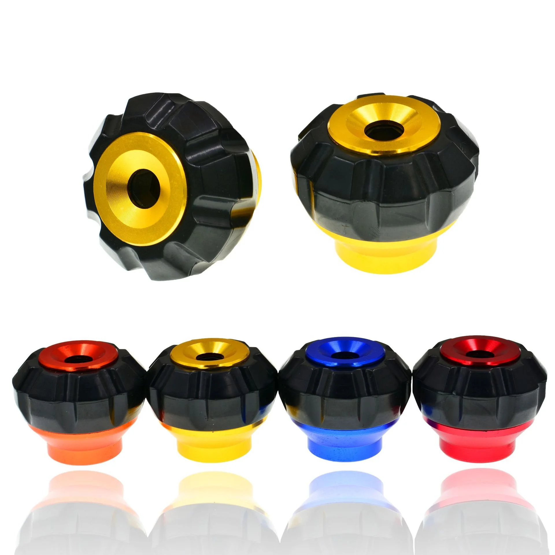 Motorcycle accessories front fork cup BWS small monkey msx125 modified tumbler bicycle universal anti-collision ball