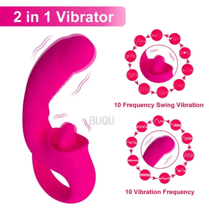 adult sex products tongue licking and vibrating masturbation tools women vibrator