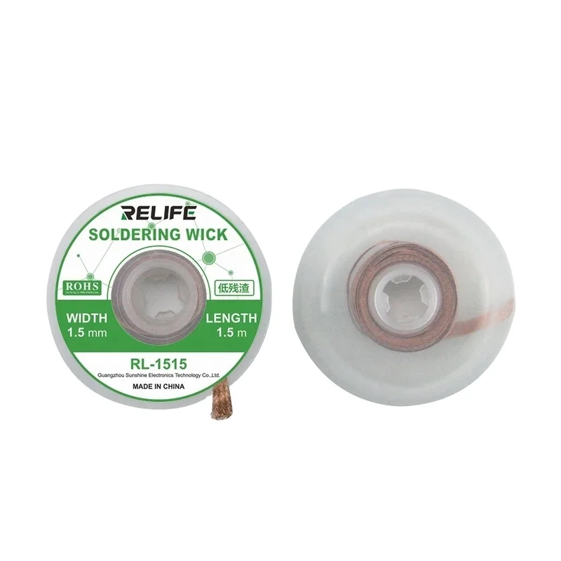 RELIFE  Desoldering Braid 3mm 2.5mm 2mm 1.5mm Welding Solder Remover for Phone PCB BGA Welding Repair Tool of  Solder Wick