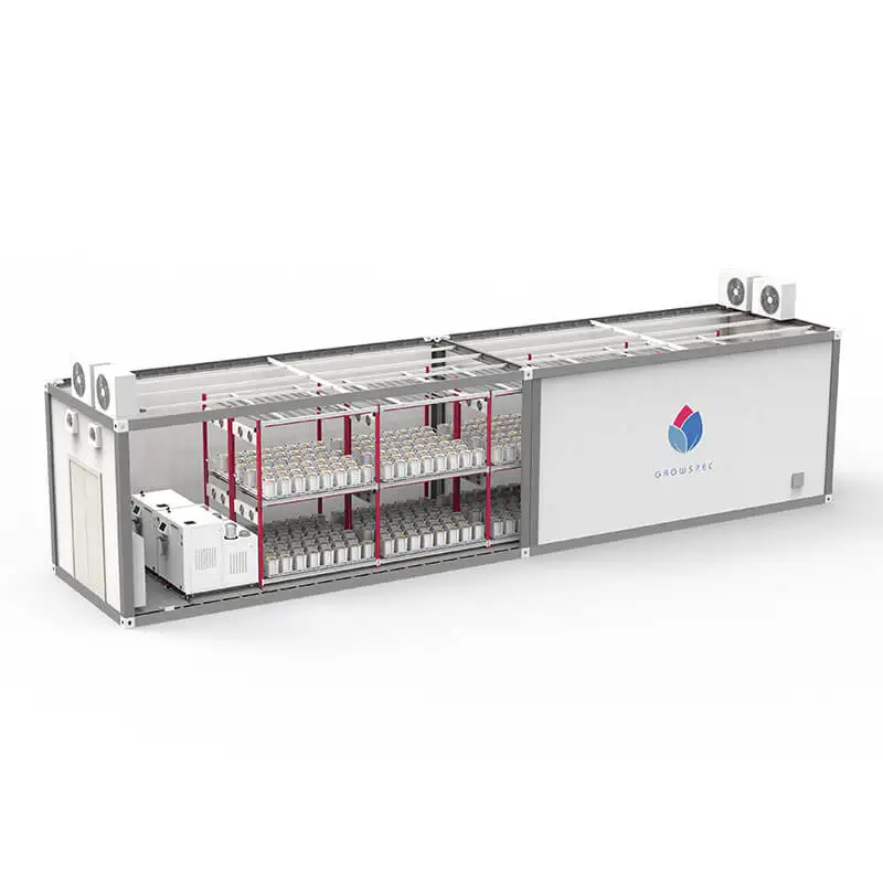 container solution indoor climate control farming solution