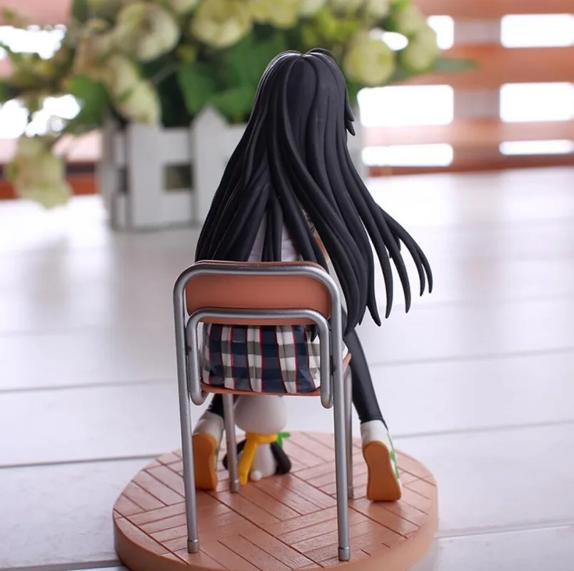 14.5cm Yukinoshita Yukino Anime Action Figure Toys My Teen Romantic Comedy PVC Collection Figures Toys Car Decoration Kids Gifts