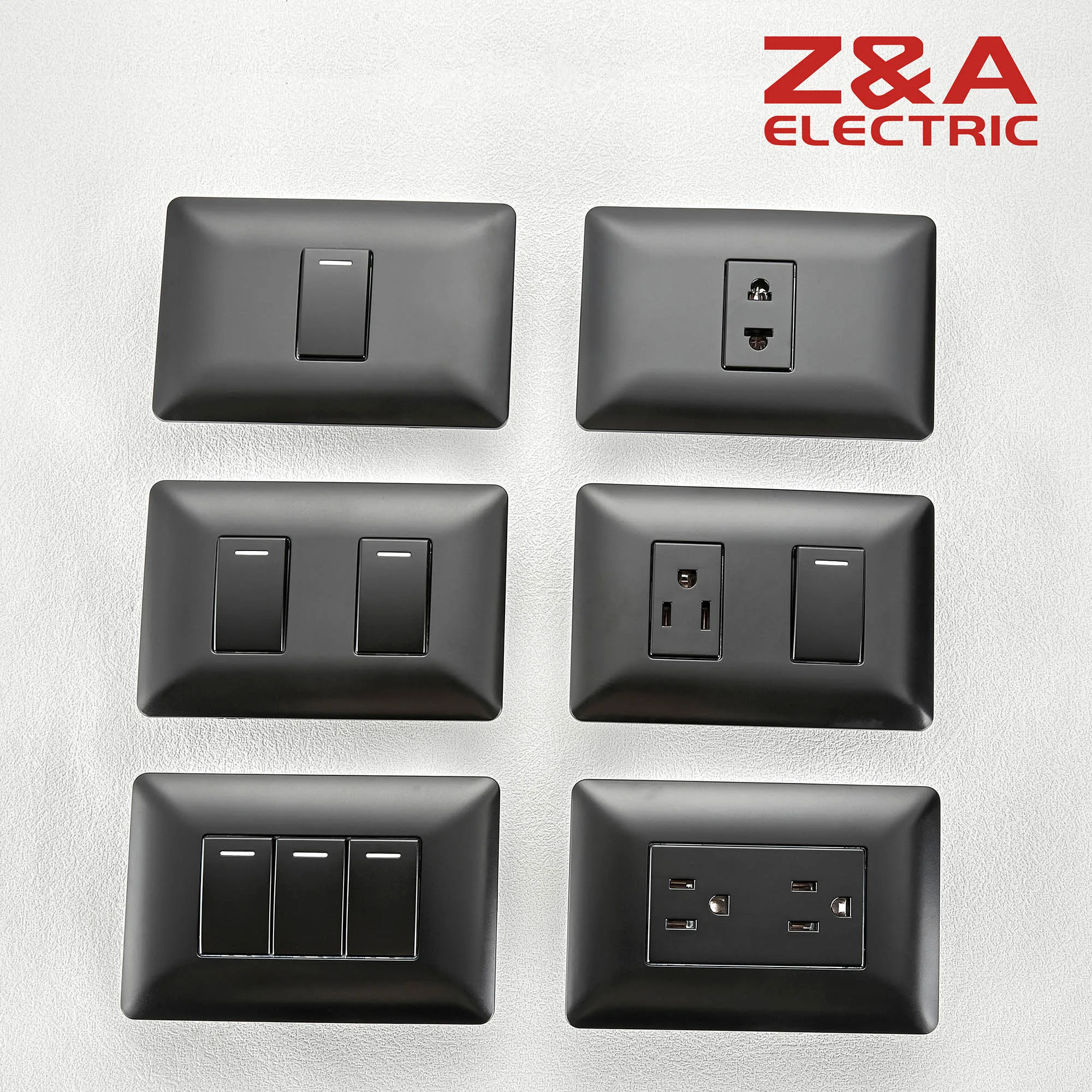 Italy and American standard China factory price electrical  wall switch with different color can be chosen