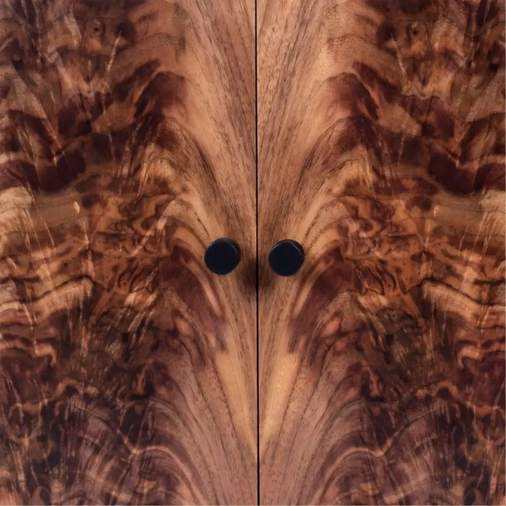 High quality Luxury Wood Spirit Wine Box Natural Wooden  glass Wine Glasses Gift Box