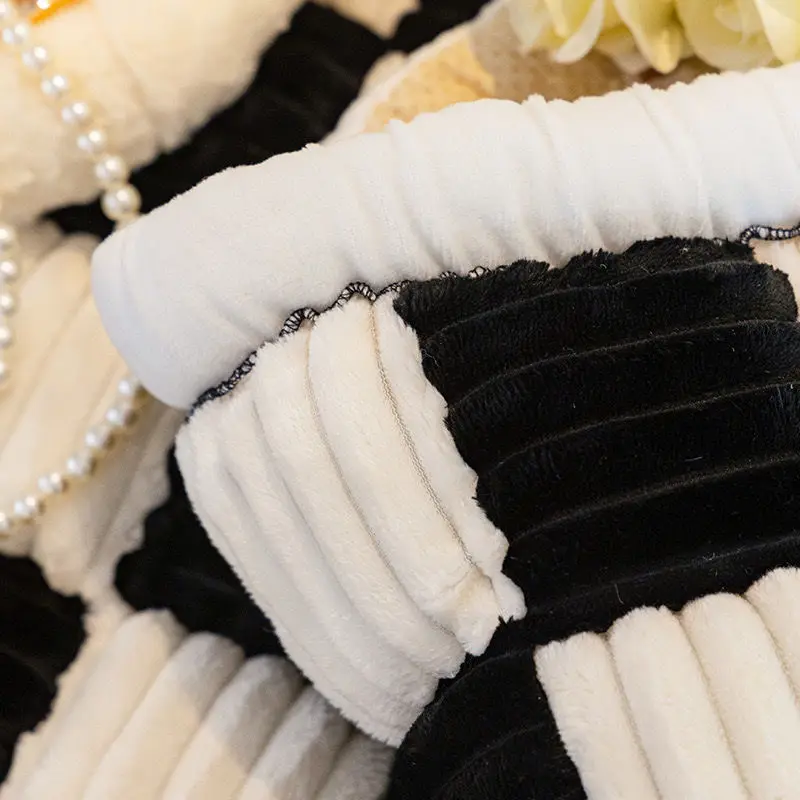 Thickened Steamed Bun Sofa Cushion Plush Non-Slip Leather Sofa Seat Cushion Simple Modern Sofa Cover