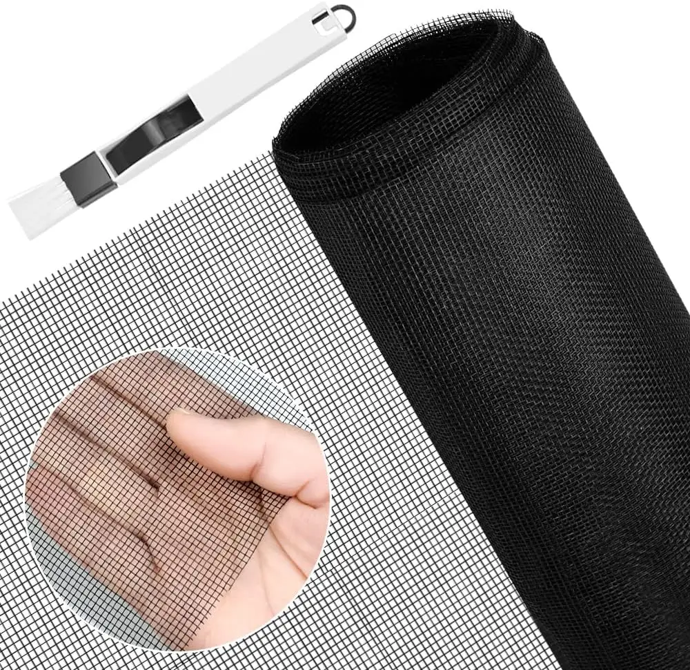 Window Screen Mesh 1.2 x 2.5 m Fiberglass Screen Fly Screen Wire Mesh Insect Mesh Replacement