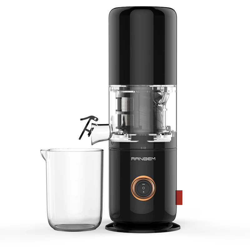 Cold Pressed Fresh Juice Small Electric Carrot Lemon Compact Vegetable Juicer Machine Mini Slow Juicer