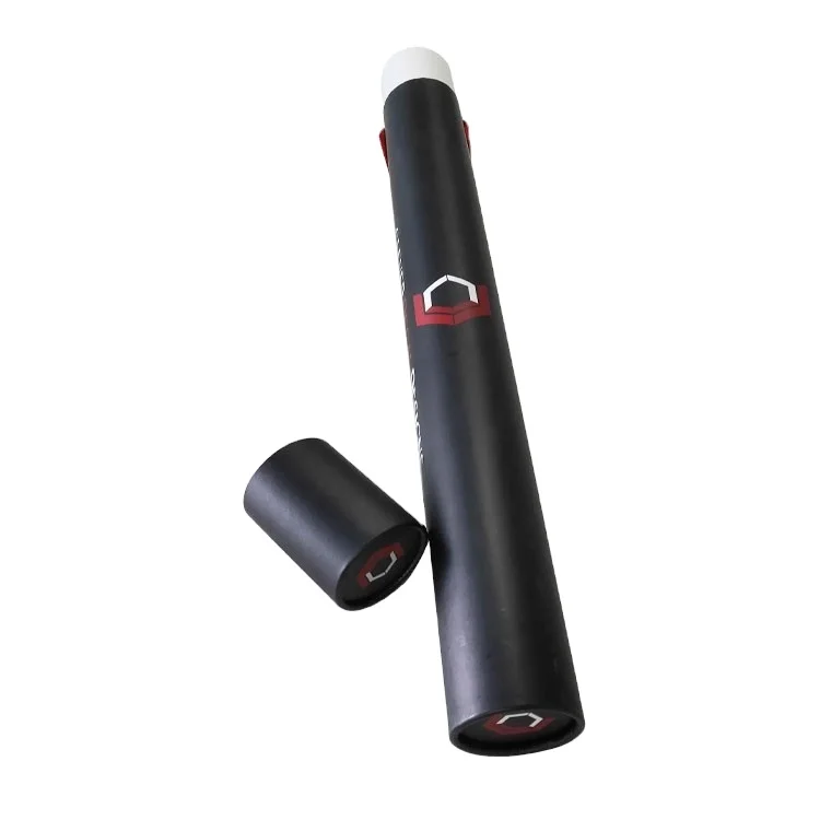 Recycled Paper Art Painting Cylinder Box Long Cardboard Poster Mailing Tube Packaging