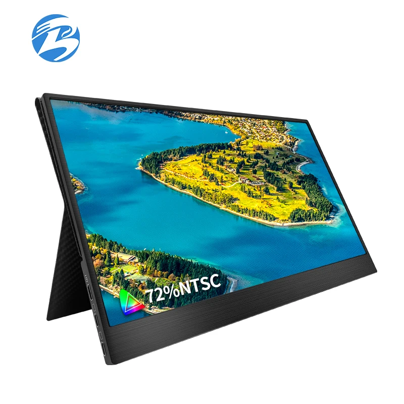 Super slim 15.6 inch 60hz 1080P FHD HDR Eye Care External Display IPS Portable Monitor for Laptop/PS4/PS5/Xbox