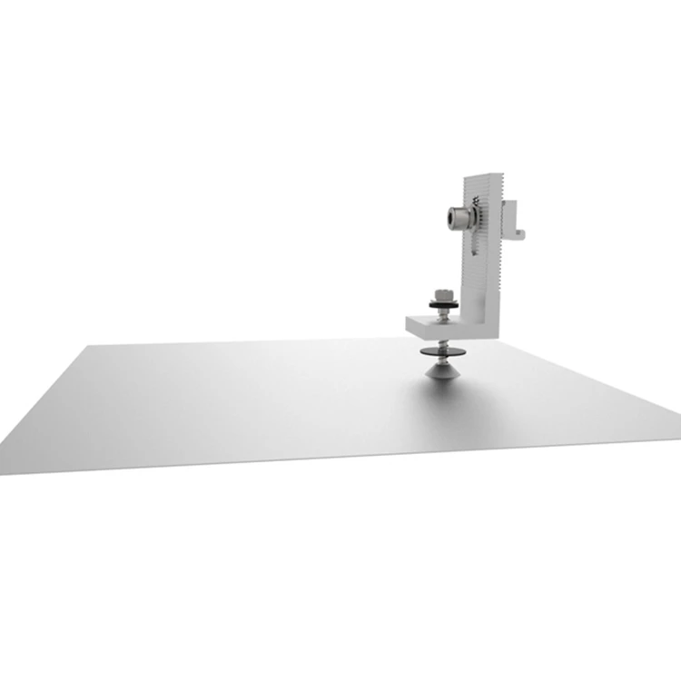 Composition shingle roof solar mounting kit aluminum flashing plate solution asphalt roof mounting for solar energy system