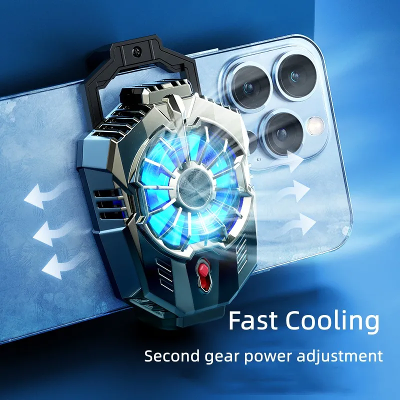 Universal magnetic screen gaming mobile smart cell phone cooler fan android for iphone tablet ipad smartphone