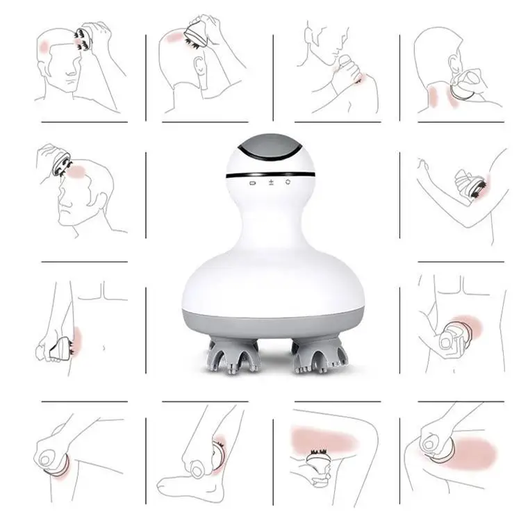 Electric Scalp Massager Simulates Hand Massage Two Different Speeds Provides Deep Relaxation Helps Reduce Stress