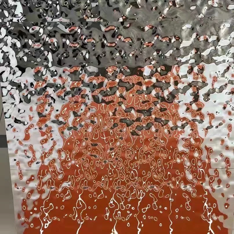 Home Decoration 304 Wall Decoration Gold Stainless Steel Sheet Decorative 316 Stainless Steel Sheet