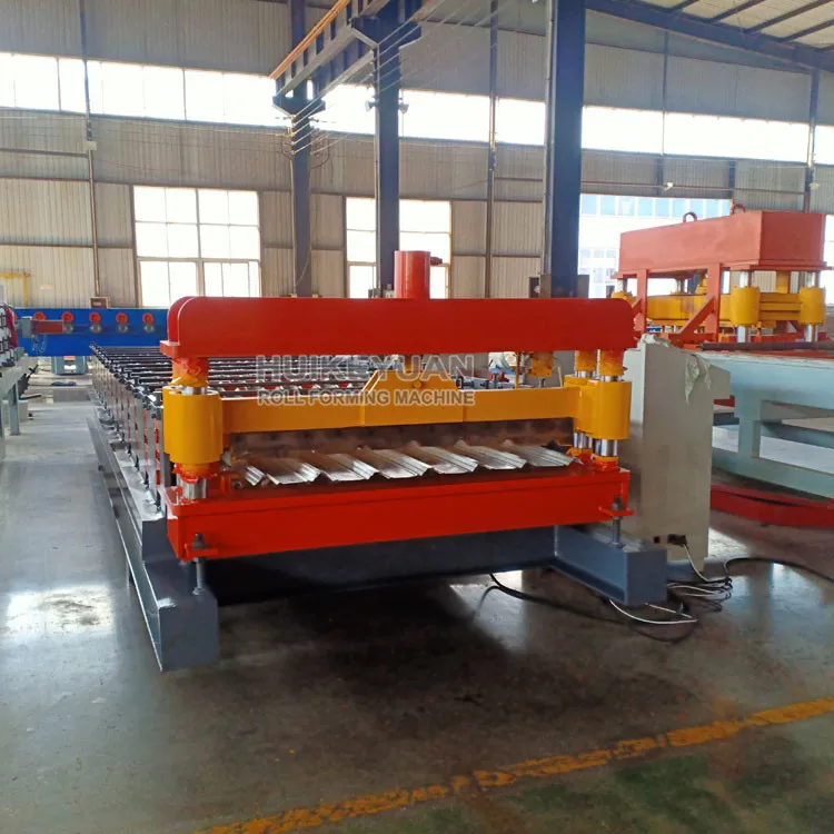 Price for Corrugated tin metal roof tile roofing sheet making machine