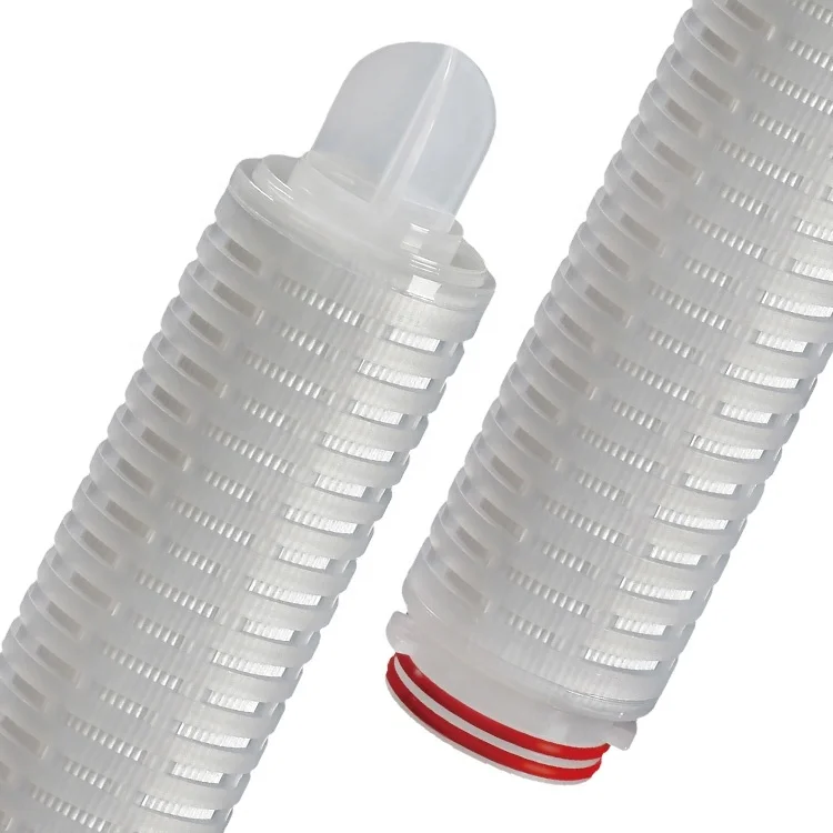 Custom design 5 10 20 30 inch 0.1 micron hydrophobic PTFE vent membrane chemical gas air filter cartridge for storage tank vent