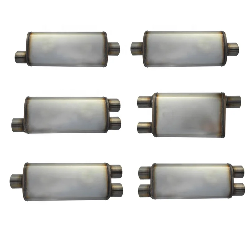 Универсальный автомобильный глушитель выхлопной трубы из нержавеющей стали Индивидуальный