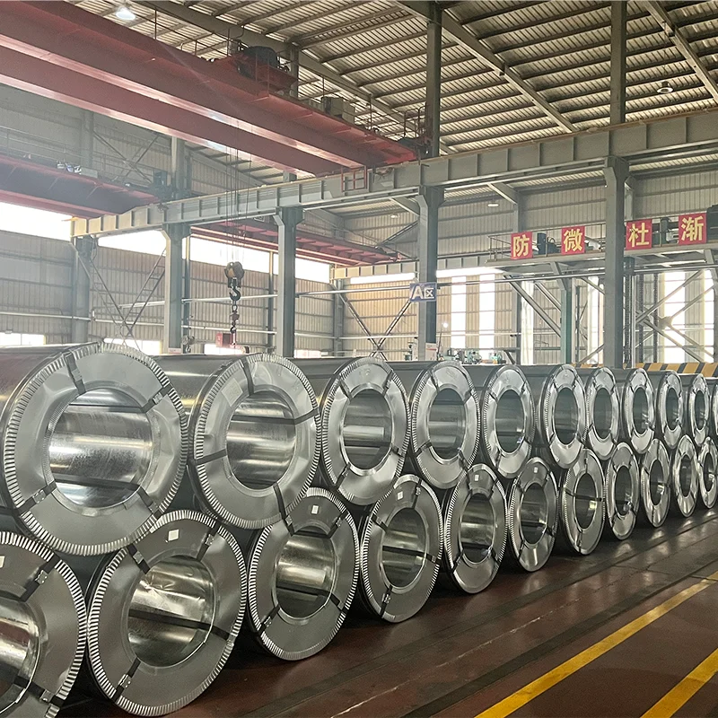 GI/PPGI Roolled Galvanized Hard Steel Coils raw materials  galvanized  material steel coil factory