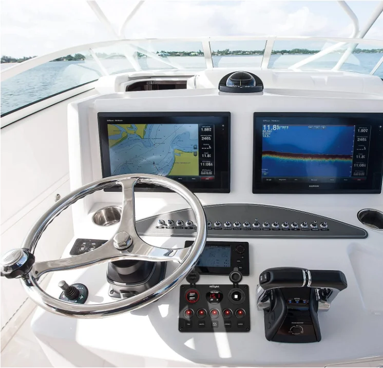 WattBons 5 Gang Rocker Switch Panel Pre-Wired Aluminum Switch Panel with Dual USB Cigarette Lighter Socket Voltmeter 12V-24V