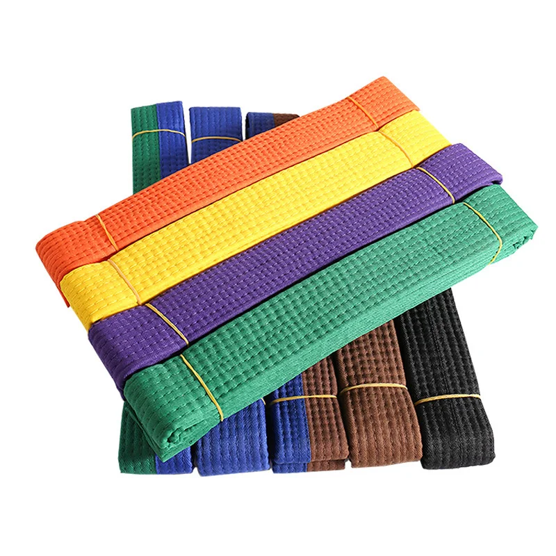 Боевые искусства карате дзюдо ремни для тхэквондо дзюдо Jiu jitsu Стандартные ленты защитный пояс 2,8 м