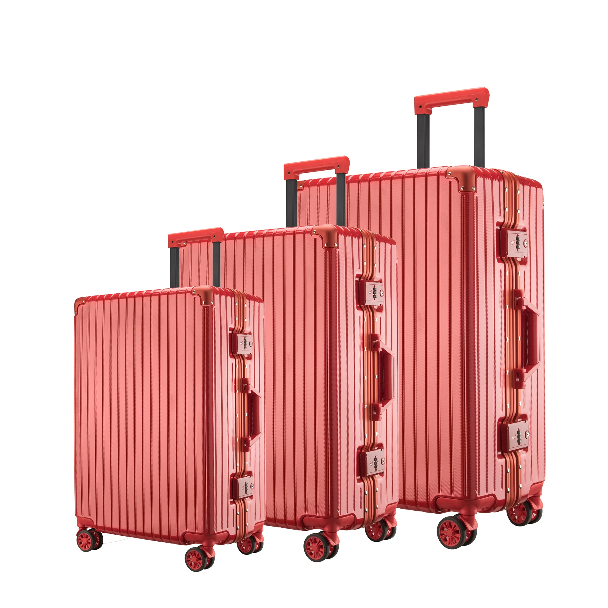 Hot-sell Best travel ABS trolley suitcase set/carry-on luggage ABS luggage set