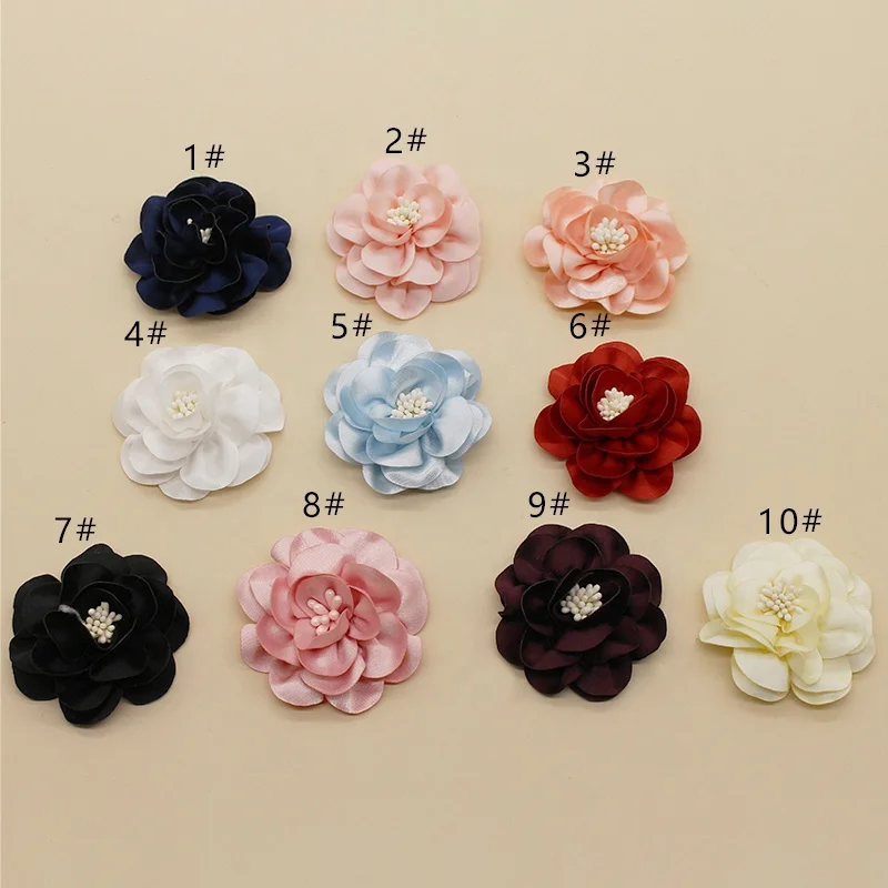 wholesale fashion high quality diy handmade flower patches for clothing
