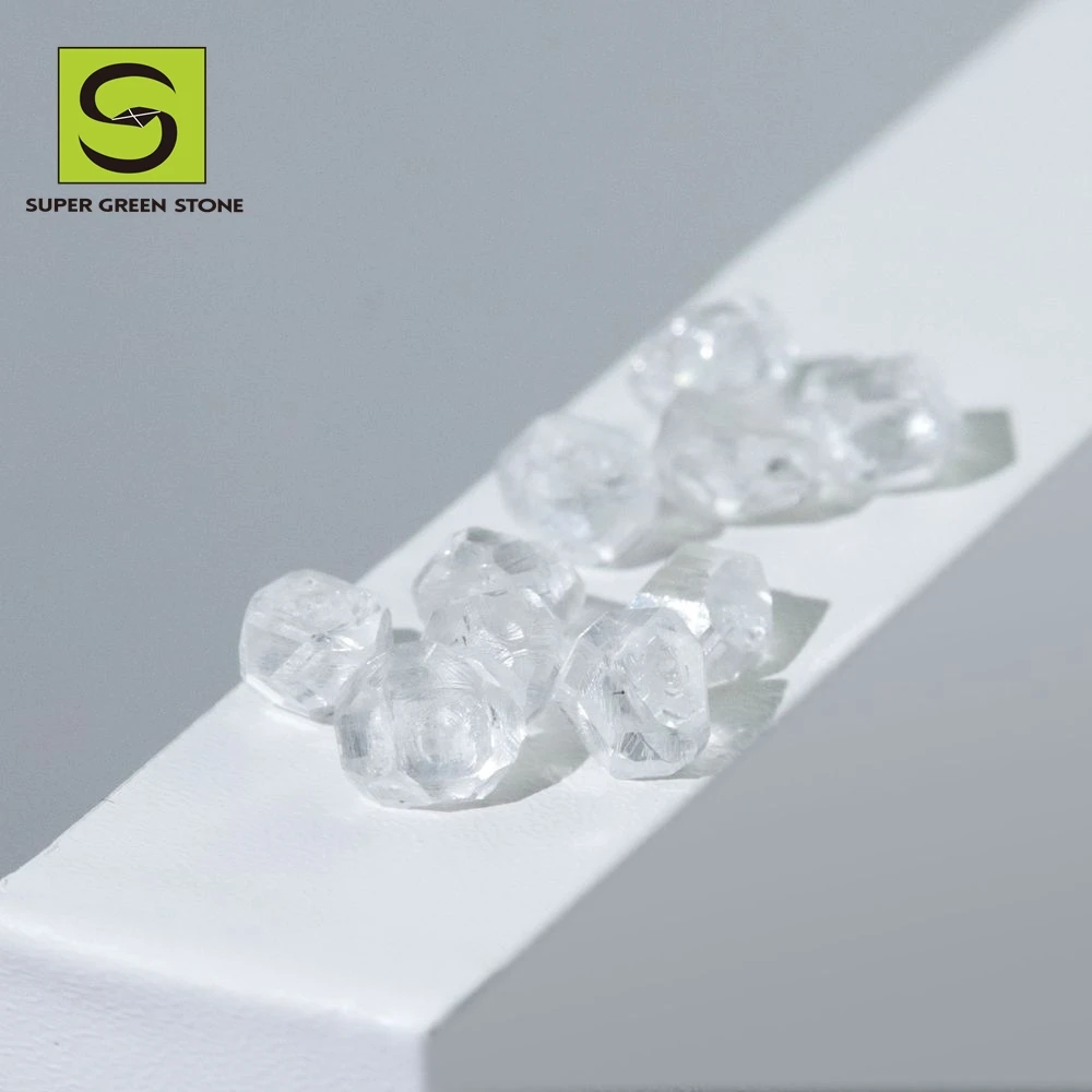 SuperGS Factory Direct Sale HPHT Rough Diamond Manufacturer Synthetic Diamond Rough Loose Lab Grown Diamond For Jewelry