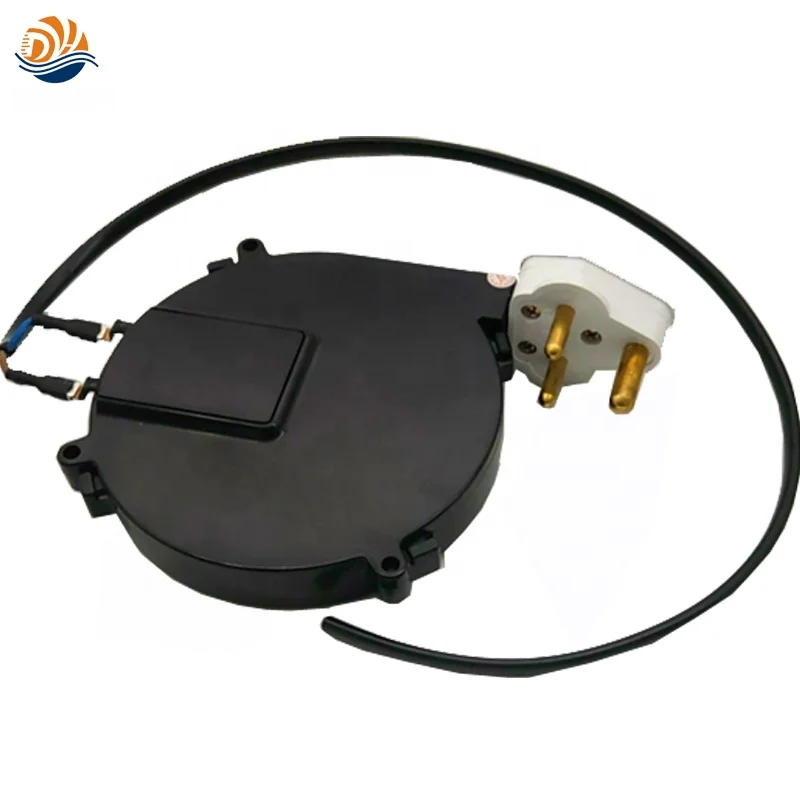 African plug 1.5M retractable 10-13A power extension cord cable reel drum