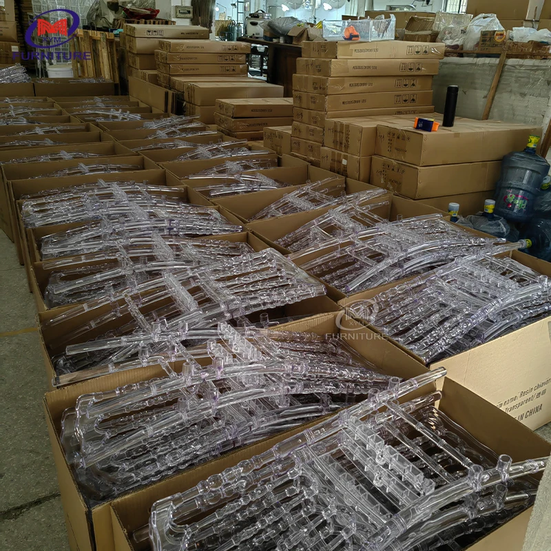 wedding event party acrylic clear chair crystal resin plastic polycarbonate clear phoenix chair