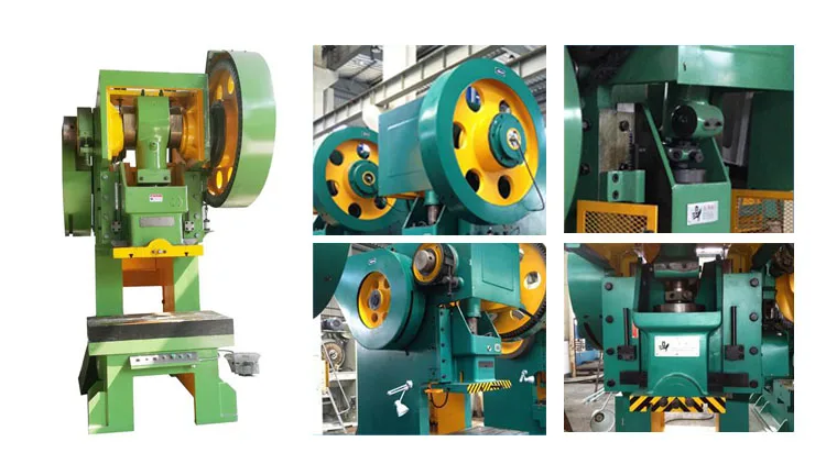 C frame single crank Eccentric Mechanical Power Press Machine 80 Ton Punch Press