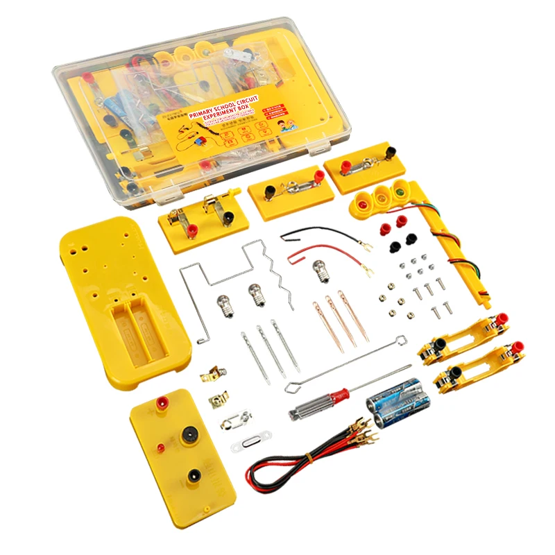 New Promotion Primary School Magnetism Experiment Kit Experiment Circuit Box Sets Physics Kits