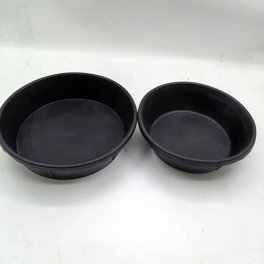 Кормушка для корма для домашнего скота из переработанного каучука, ведра для корма для лошадей, поддон для коров, овец, резиновая Ванна для сена на 3 галлона