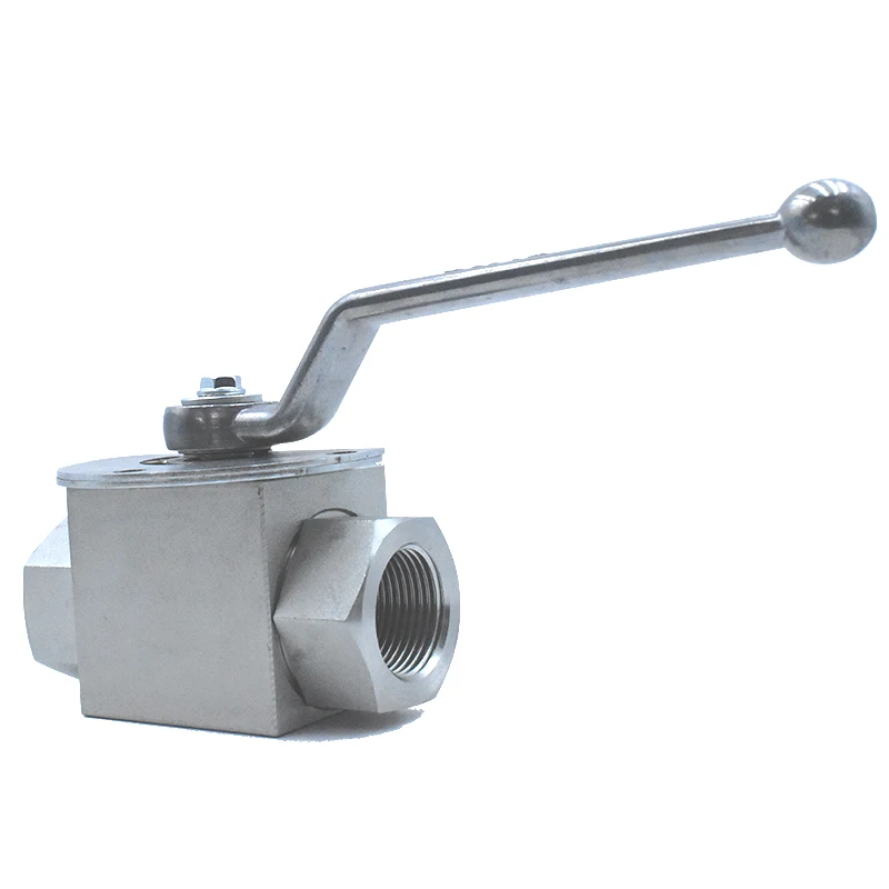 Chinese factory  sale selling  female thread  ball valve galvanized carbon steel  BKH-NPT1 hydraulic ball valve